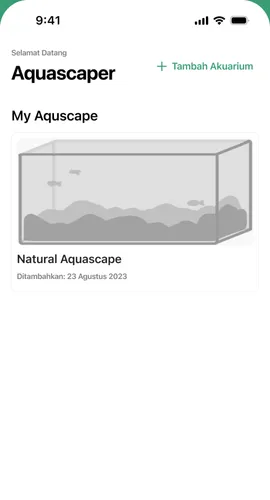 AquaCare screen 2