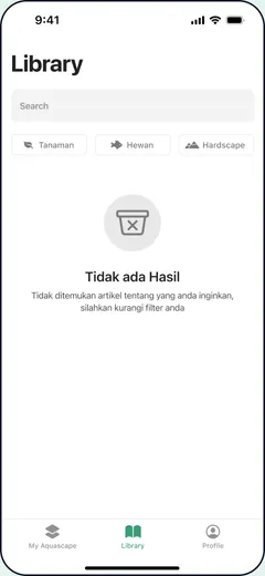 Empty search