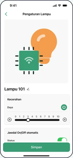 Lamp schedule