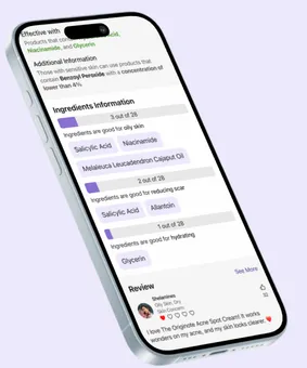 SkinSense screen 3