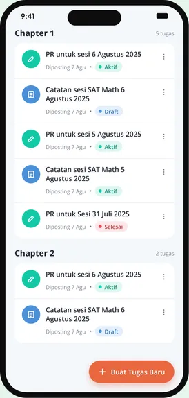 Chapter tasks